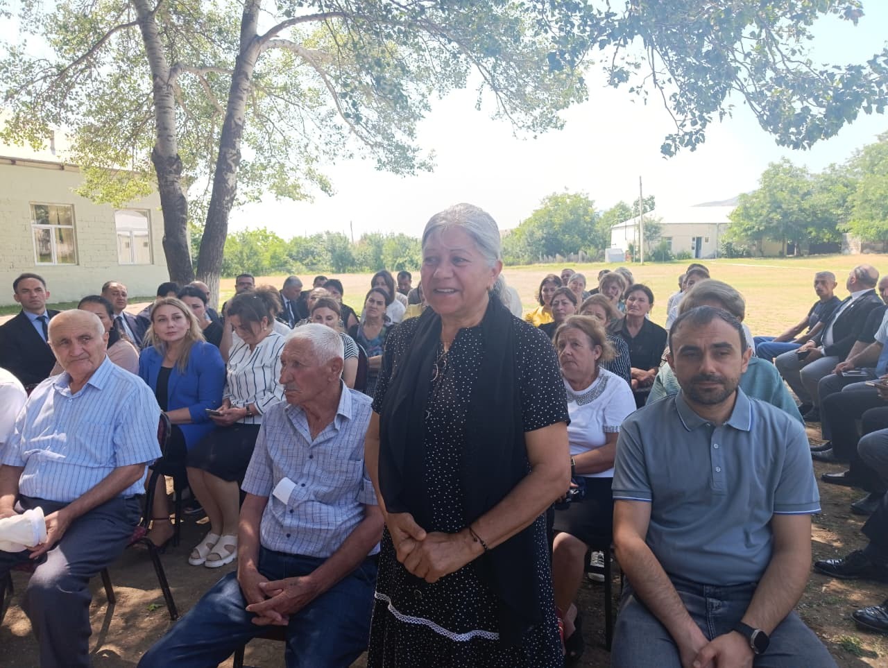 Goranboyda növbəti səyyar qəbul Şəfəq kəndində keçirildi - FOTOLAR